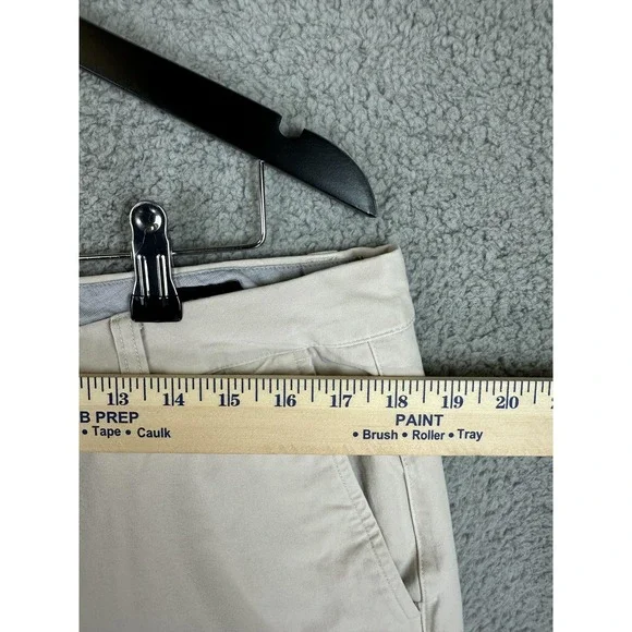 Bonobos Pants Mens 35x36 Beige Slim Stretch Chinos Casual Comfort Flat Front